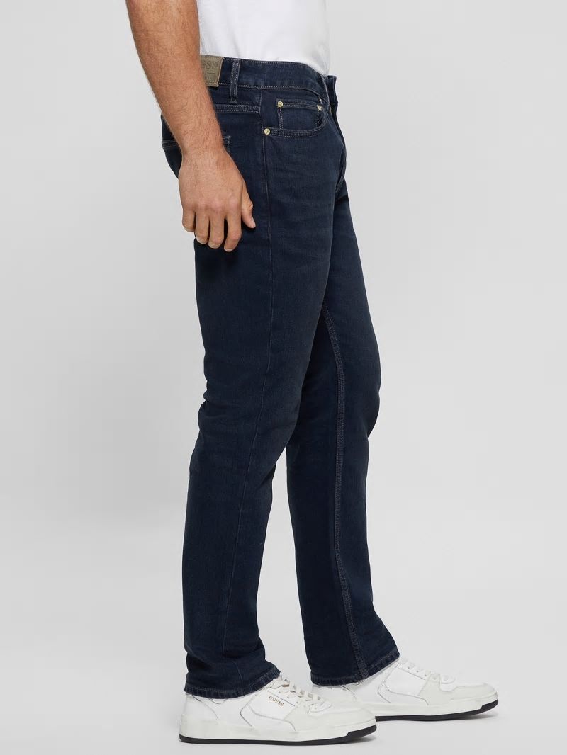 Guess Straight Denim Jeans - Indigo Brush Guess Straight Denim Jeans - Indigo Brush