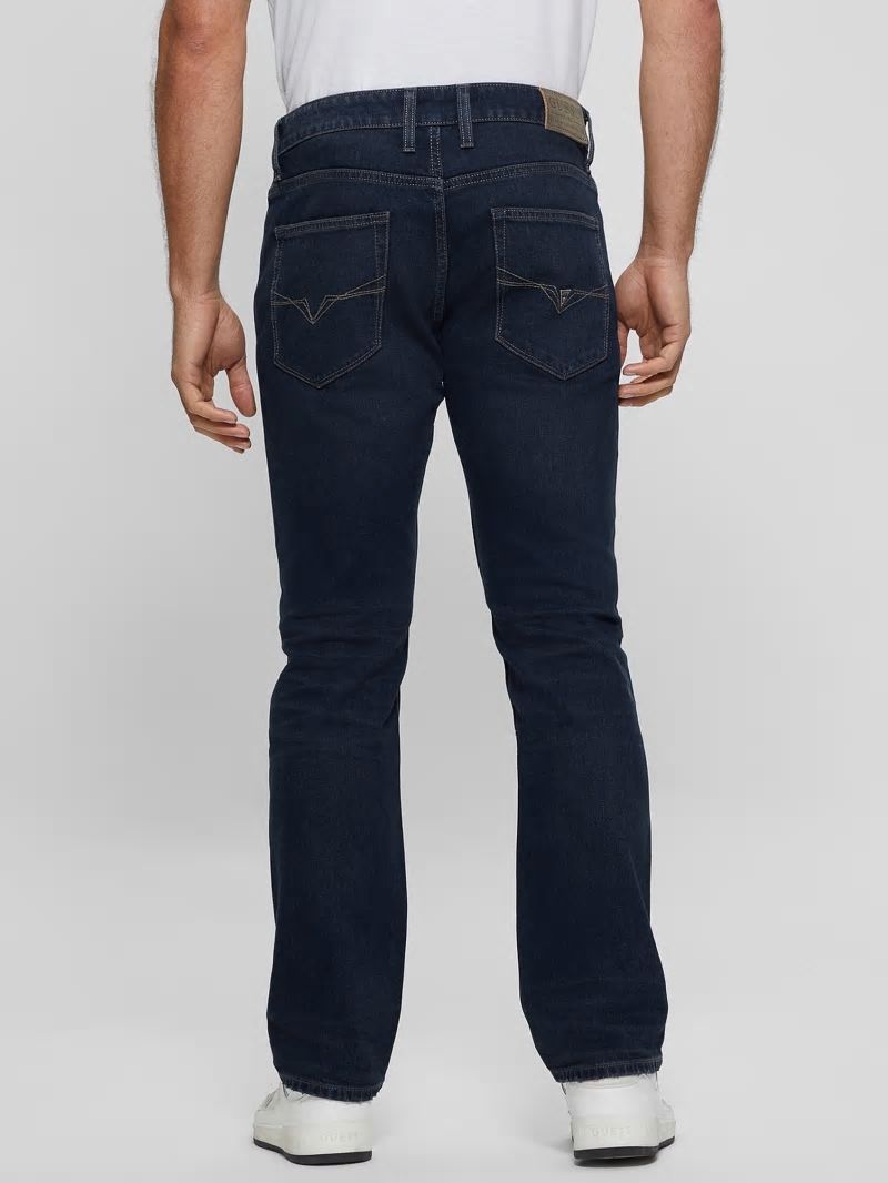 Guess Straight Denim Jeans - Indigo Brush Guess Straight Denim Jeans - Indigo Brush