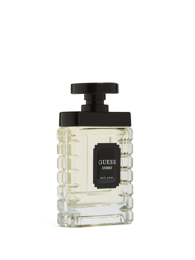 Guess GUESS UOMO Eau De Toilette 3.4 oz - Silver/Navy Guess GUESS UOMO Eau De Toilette 3.4 oz - Silver/Navy