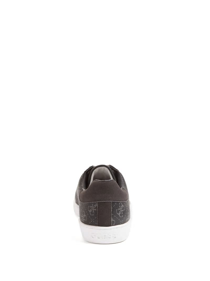 Guess Nola Quattro G Low-Top Sneakers - Black Patent Guess Nola Quattro G Low-Top Sneakers - Black Patent