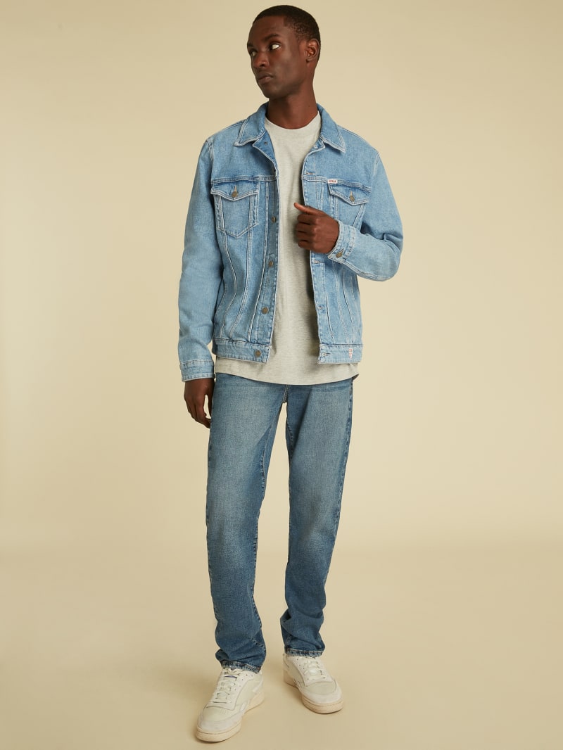 Guess GUESS Originals Kit Denim Jacket - Go Vintage Light Wash Guess GUESS Originals Kit Denim Jacket - Go Vintage Light Wash