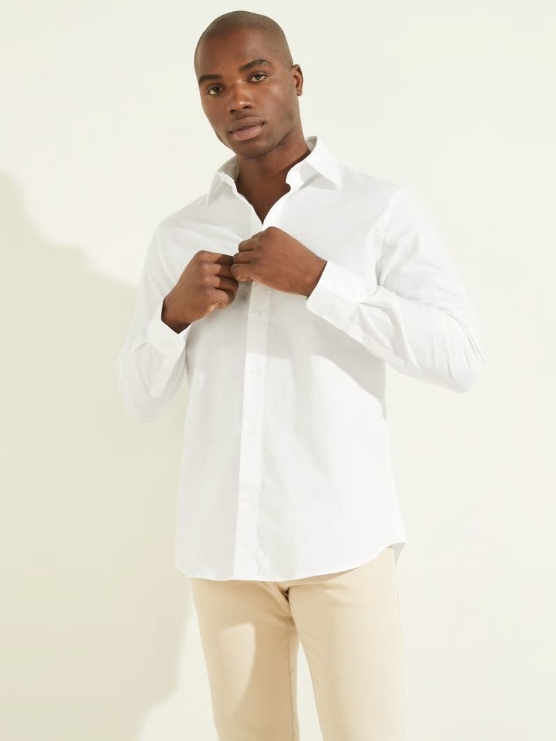 Guess William Shirt - Pure White Guess William Shirt - Pure White