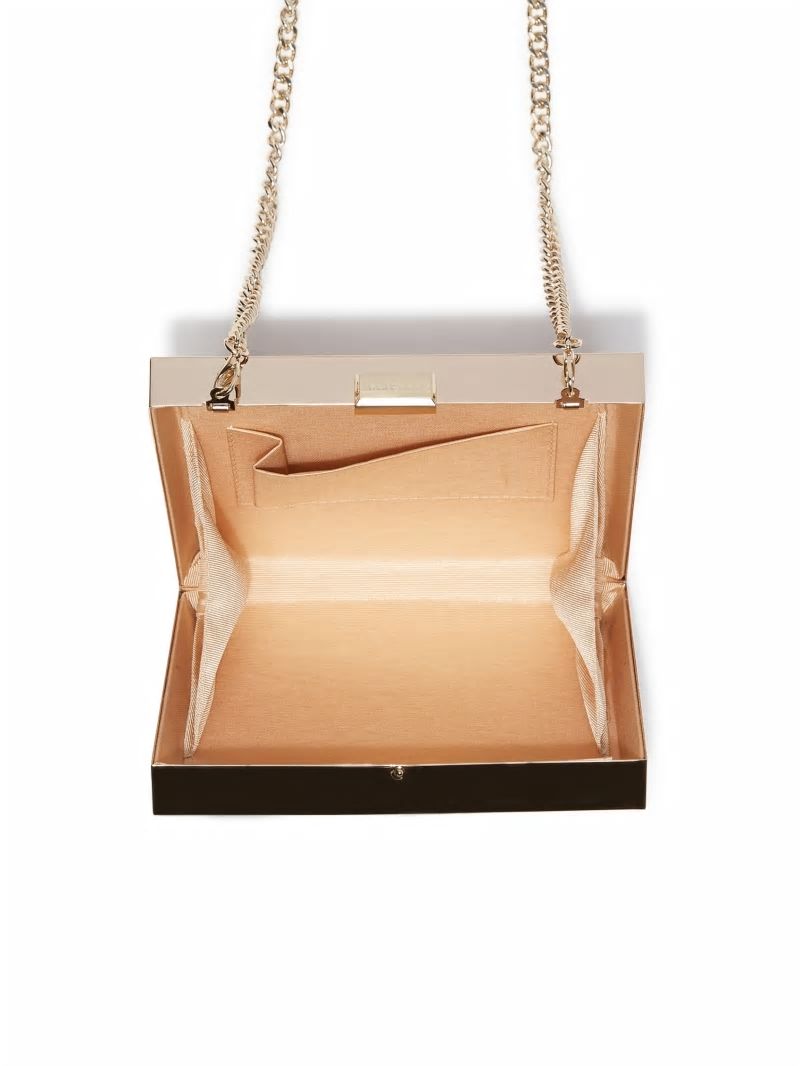 Guess Sutton Box Clutch - Silver/Gold Guess Sutton Box Clutch - Silver/Gold