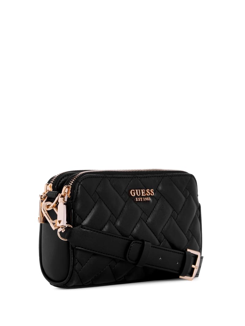 Guess Alanna Status Crossbody - Black Guess Alanna Status Crossbody - Black