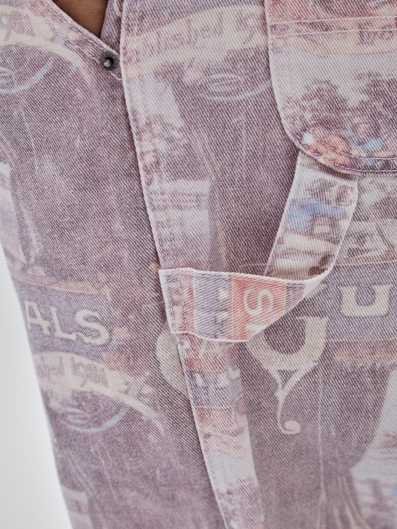 Guess GUESS Originals Vintage Carpenter Pants - Vintage Ranch Print Guess GUESS Originals Vintage Carpenter Pants - Vintage Ranch Print