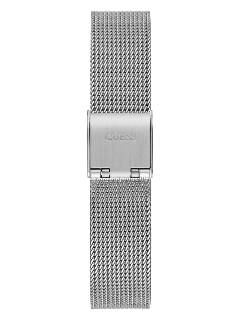 Guess Silver-Tone Mesh Analog Watch - Silver Guess Silver-Tone Mesh Analog Watch - Silver