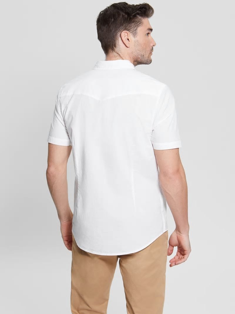 Guess Nottingham Shirt - Blanc Pur Guess Nottingham Shirt - Blanc Pur