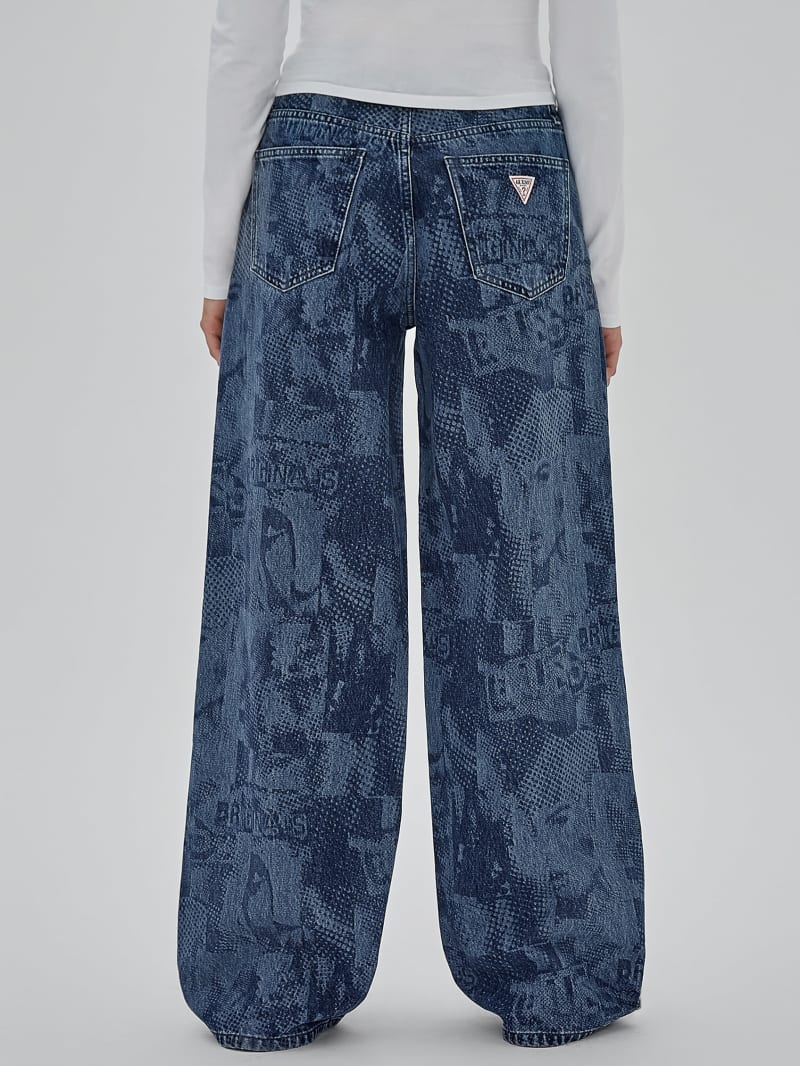 Guess GUESS Originals Laser Flare Jeans - Originals Dark Wash Guess GUESS Originals Laser Flare Jeans - Originals Dark Wash