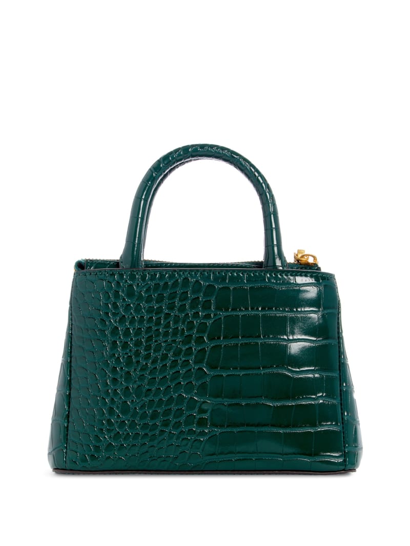 Guess G James Mini Satchel - Forest Green Guess G James Mini Satchel - Forest Green