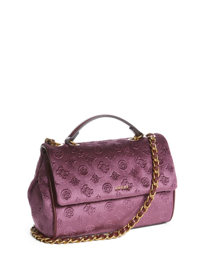Guess Kimi Logo Convertible Crossbody - Plu Guess Kimi Logo Convertible Crossbody - Plu