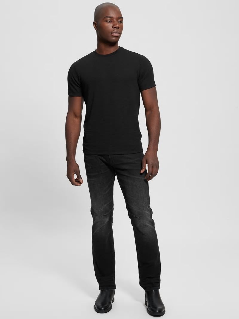 Guess Regular Straight Jeans - Glory Black Guess Regular Straight Jeans - Glory Black