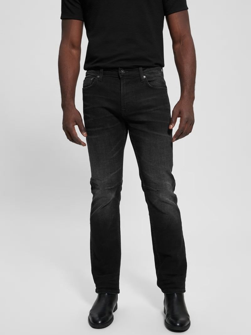 Guess Regular Straight Jeans - Glory Black Guess Regular Straight Jeans - Glory Black