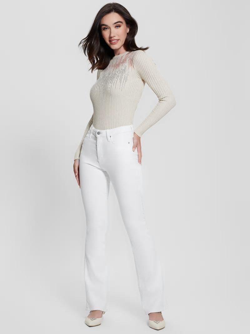 Guess Claudine Embellished Sweater - Mocassin Multi Guess Claudine Embellished Sweater - Mocassin Multi