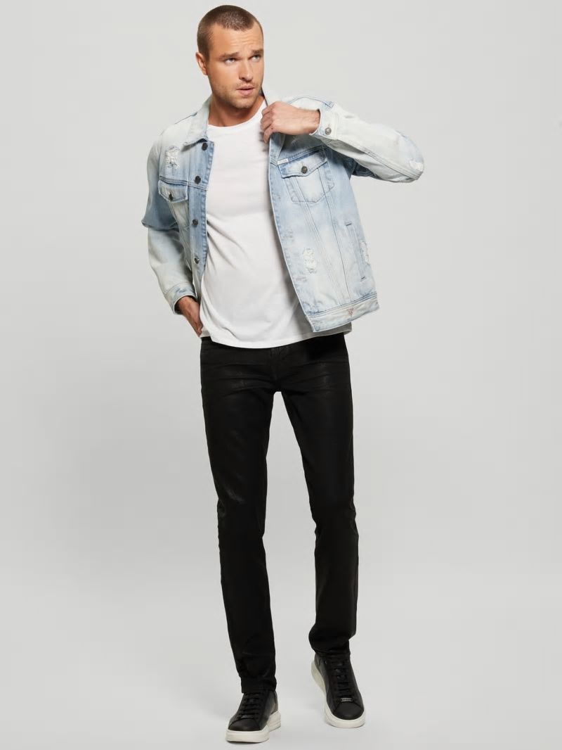 Guess Eco Dillon Jacket - Light Wash Guess Eco Dillon Jacket - Light Wash