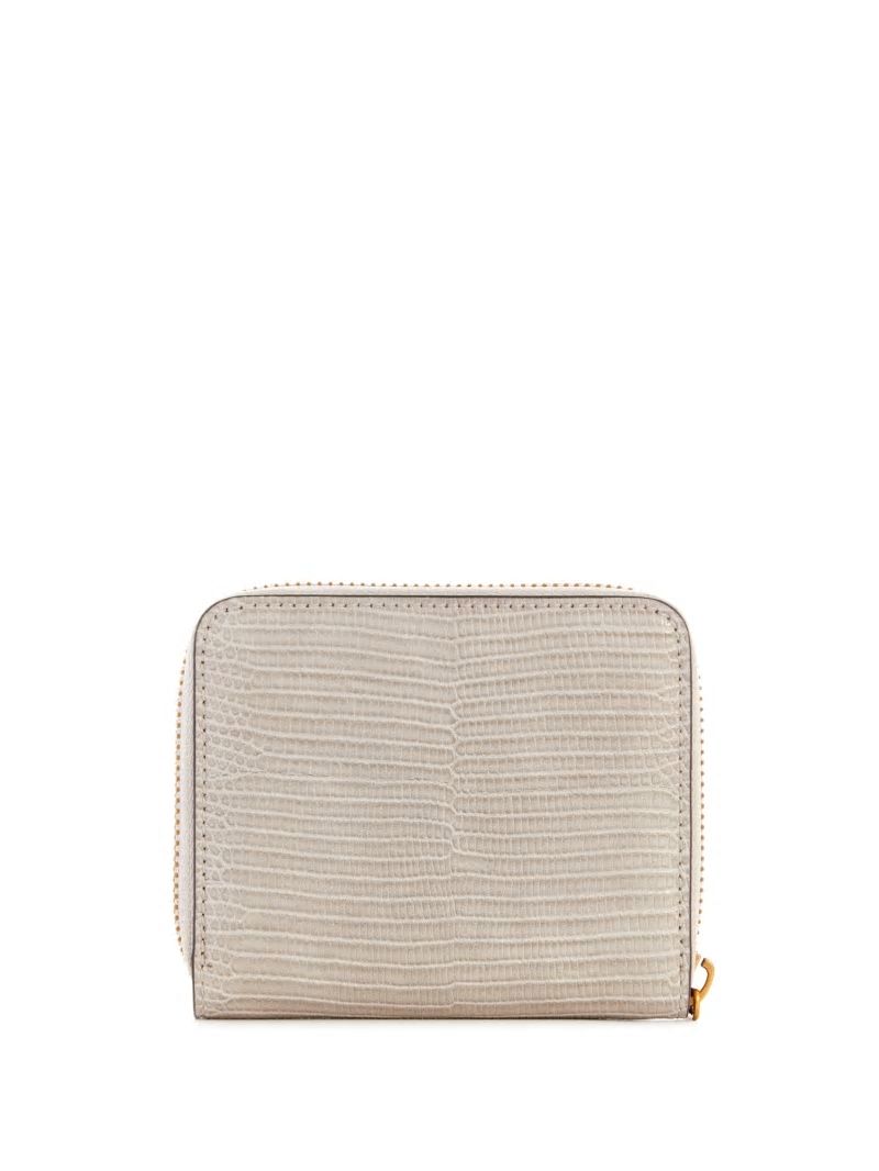 Guess Ginevra Small Zip-Around Wallet - Taupe Guess Ginevra Small Zip-Around Wallet - Taupe