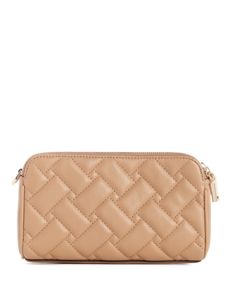 Guess Alanna Status Crossbody - Beige Overflow Guess Alanna Status Crossbody - Beige Overflow