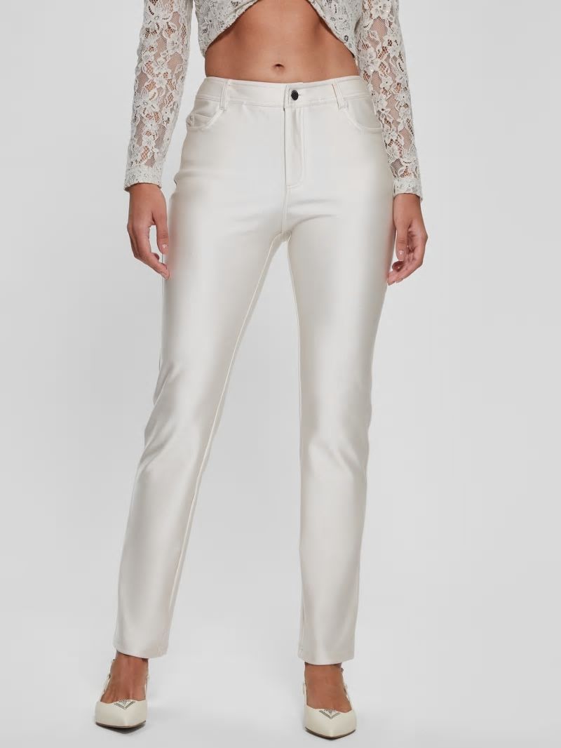 Guess Carly Knit Pants - Muted Stone Guess Carly Knit Pants - Muted Stone