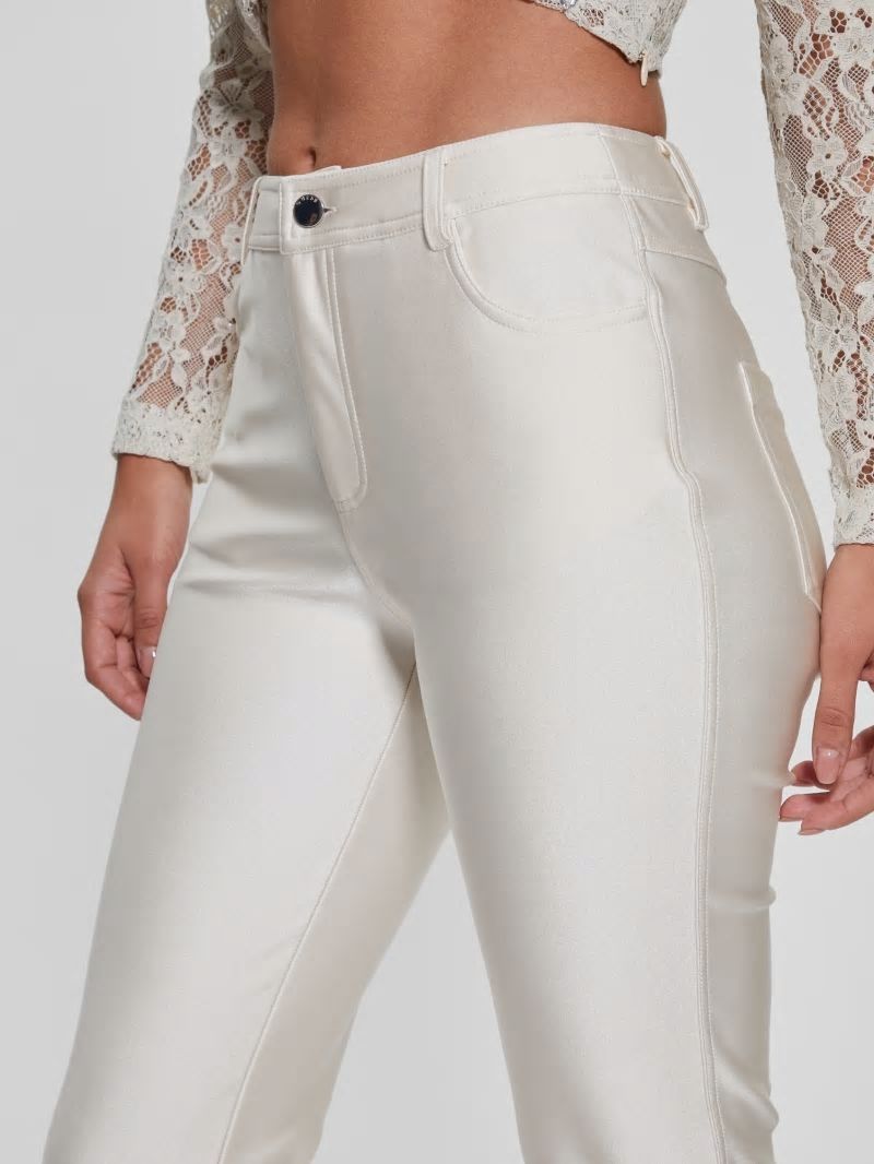 Guess Carly Knit Pants - Muted Stone Guess Carly Knit Pants - Muted Stone