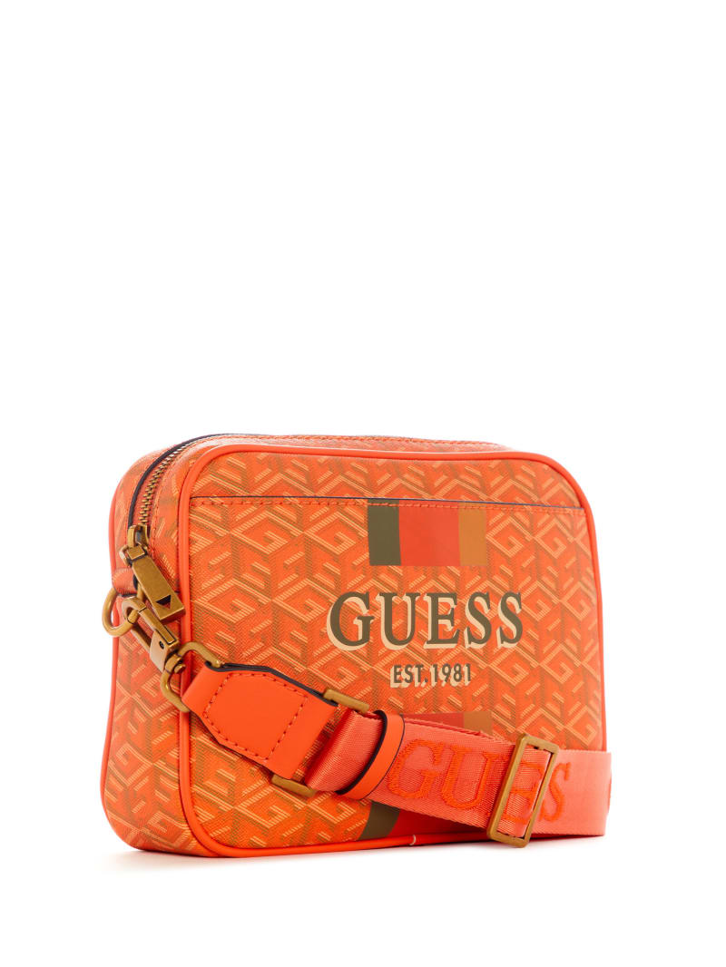Guess Vikky Camera Bag - Orange Logo Guess Vikky Camera Bag - Orange Logo