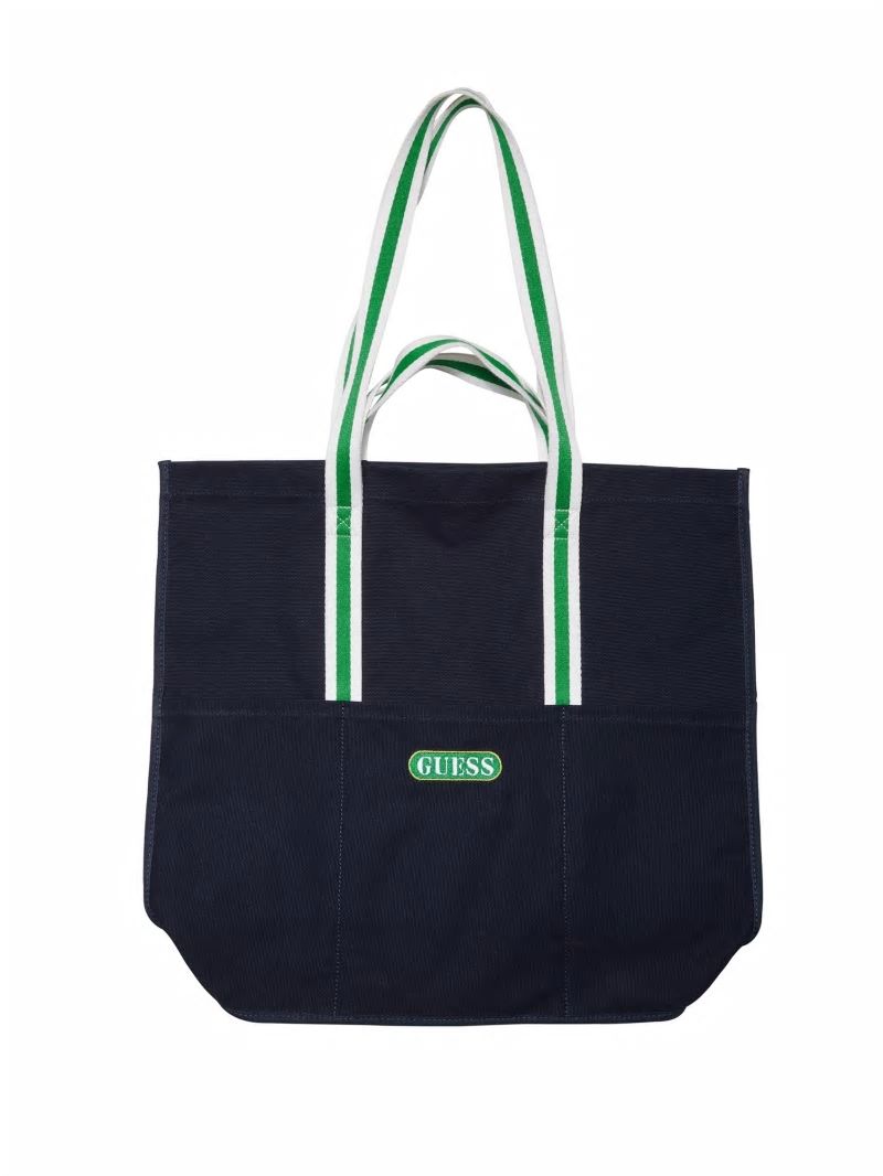 Guess GUESS Originals Vintage Logo Tote - Blackened Blue Guess GUESS Originals Vintage Logo Tote - Blackened Blue
