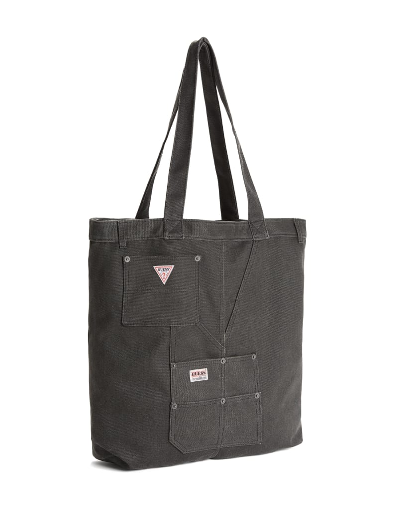 Guess GUESS Originals Canvas Tote - Black Guess GUESS Originals Canvas Tote - Black