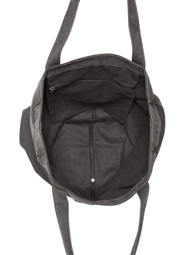 Guess GUESS Originals Canvas Tote - Black Guess GUESS Originals Canvas Tote - Black