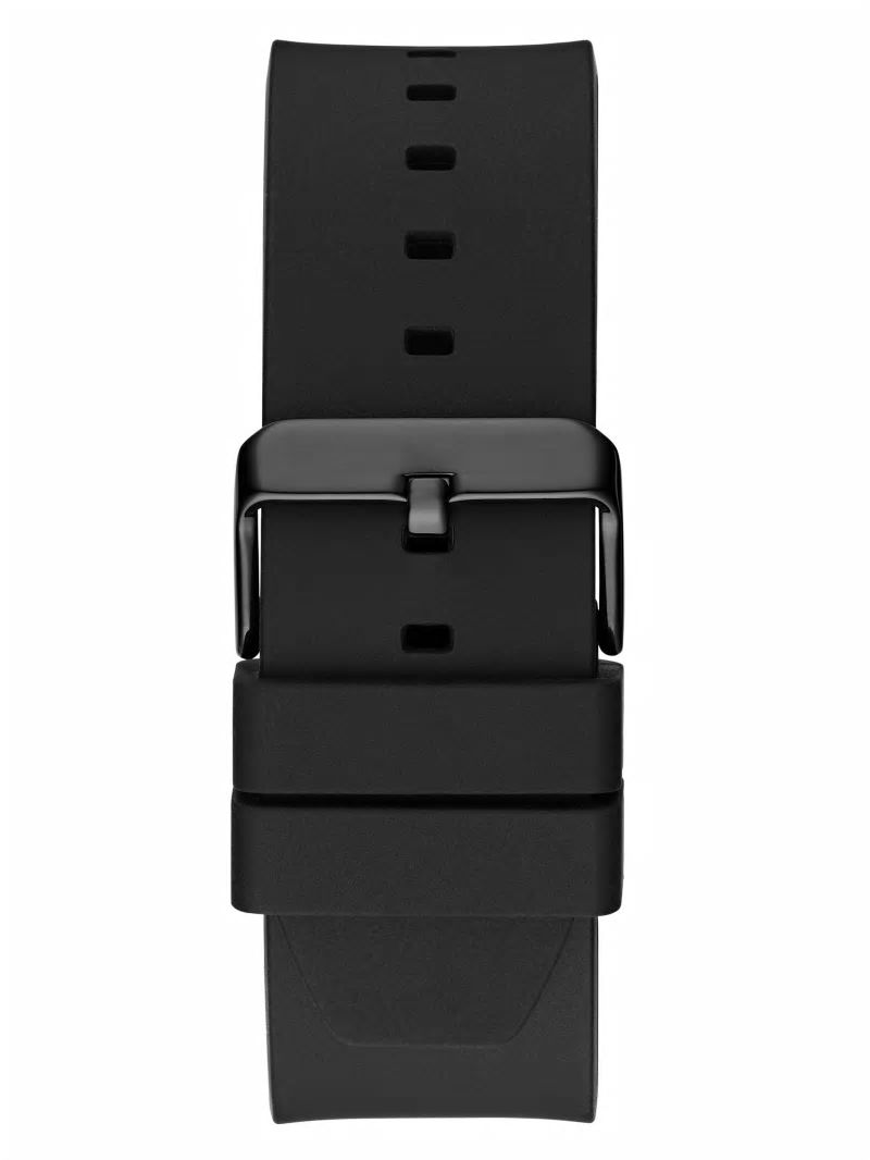 Guess Iridescent and Black Cut-Through Multifunction Watch - Black Guess Iridescent and Black Cut-Through Multifunction Watch - Black