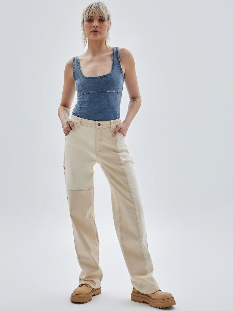 Guess GUESS Originals Kit Carpenter Jeans - Go Laurie Tan Wash Guess GUESS Originals Kit Carpenter Jeans - Go Laurie Tan Wash