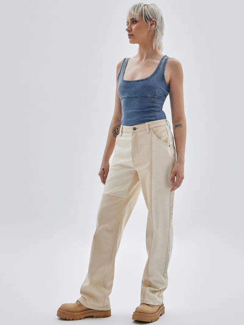 Guess GUESS Originals Kit Carpenter Jeans - Go Laurie Tan Wash Guess GUESS Originals Kit Carpenter Jeans - Go Laurie Tan Wash