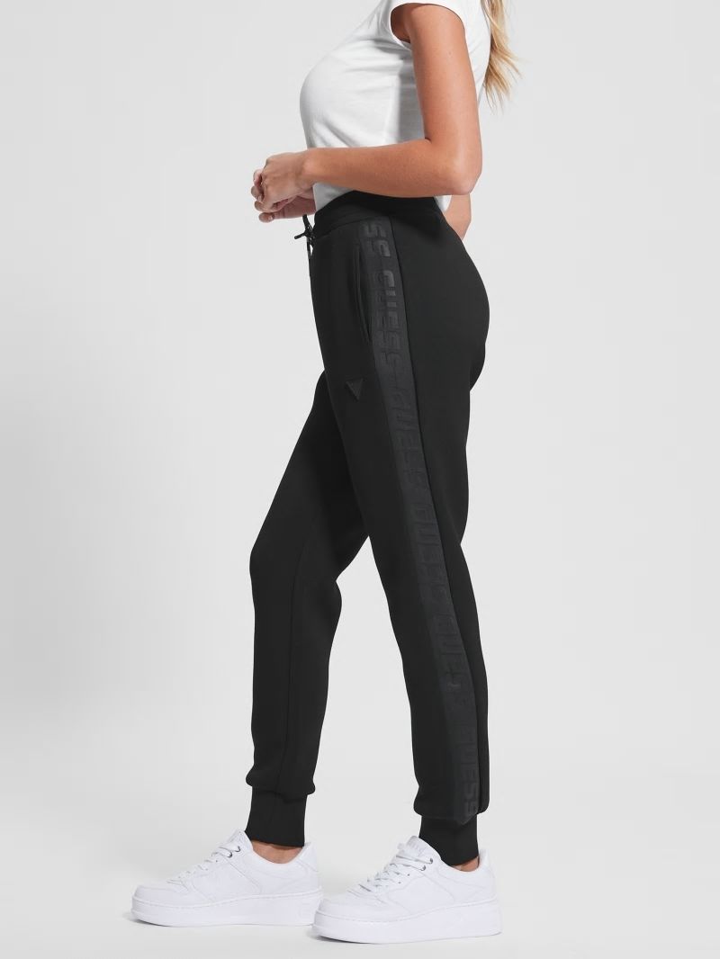 Guess Eco Allie Scuba Active Pants - Black Guess Eco Allie Scuba Active Pants - Black