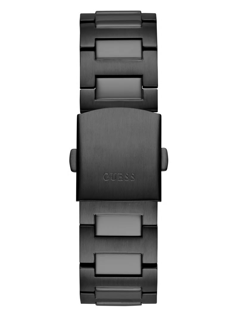 Guess Black Multifunction Watch - Black Snakeskin Guess Black Multifunction Watch - Black Snakeskin