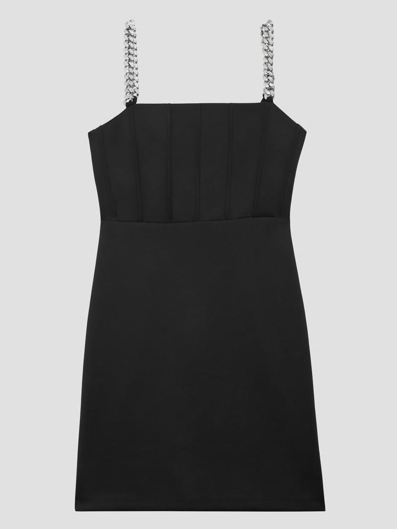 Guess Eco Skylar Scuba Dress - Black Guess Eco Skylar Scuba Dress - Black