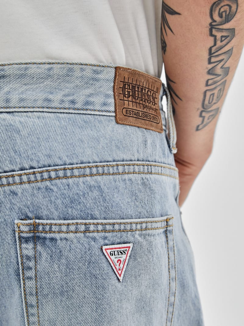 Guess GUESS Originals Kit Relaxed Jeans - Go Fez Medium Wash Guess GUESS Originals Kit Relaxed Jeans - Go Fez Medium Wash