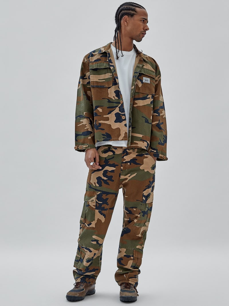 Guess GUESS Originals Ripstop Cargo Pants - Surplus Camo Guess GUESS Originals Ripstop Cargo Pants - Surplus Camo