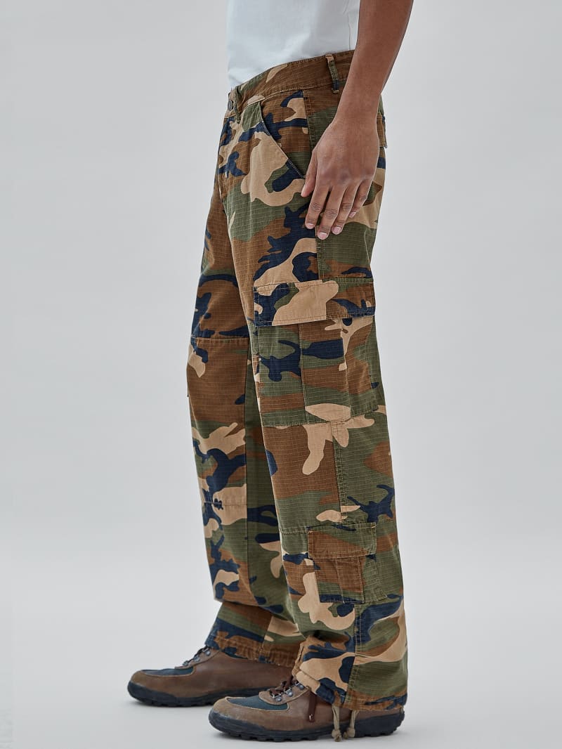 Guess GUESS Originals Ripstop Cargo Pants - Surplus Camo Guess GUESS Originals Ripstop Cargo Pants - Surplus Camo