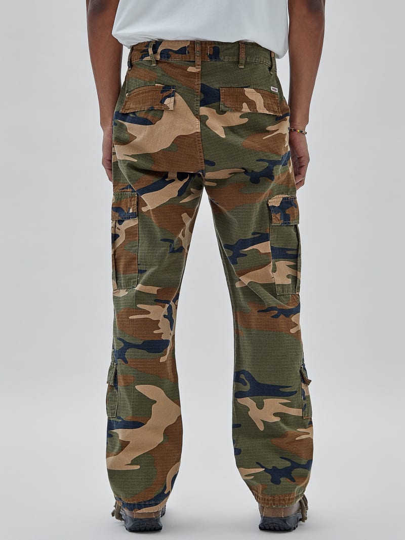 Guess GUESS Originals Ripstop Cargo Pants - Surplus Camo Guess GUESS Originals Ripstop Cargo Pants - Surplus Camo