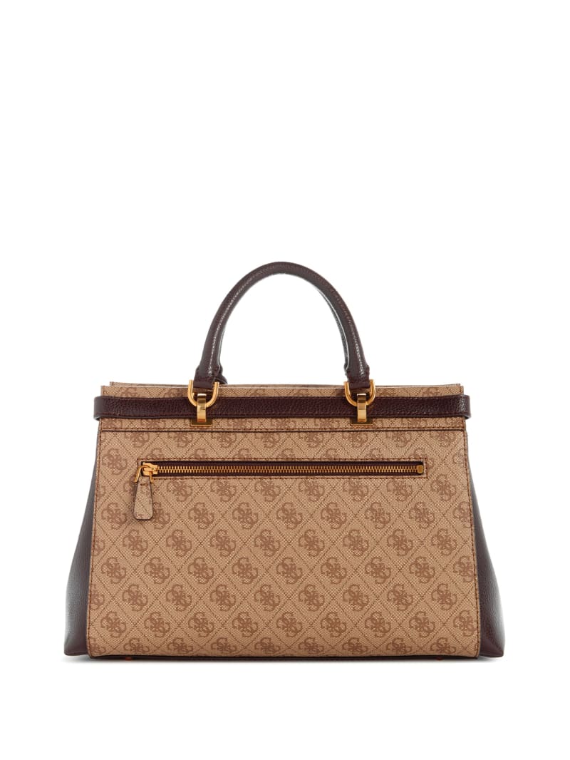 Guess Sestri Quattro G Luxury Satchel - Light Vintage Guess Sestri Quattro G Luxury Satchel - Light Vintage