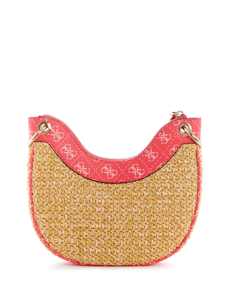 Guess Kasinta Raffia Mini Hobo Bag - Cali Wash Guess Kasinta Raffia Mini Hobo Bag - Cali Wash