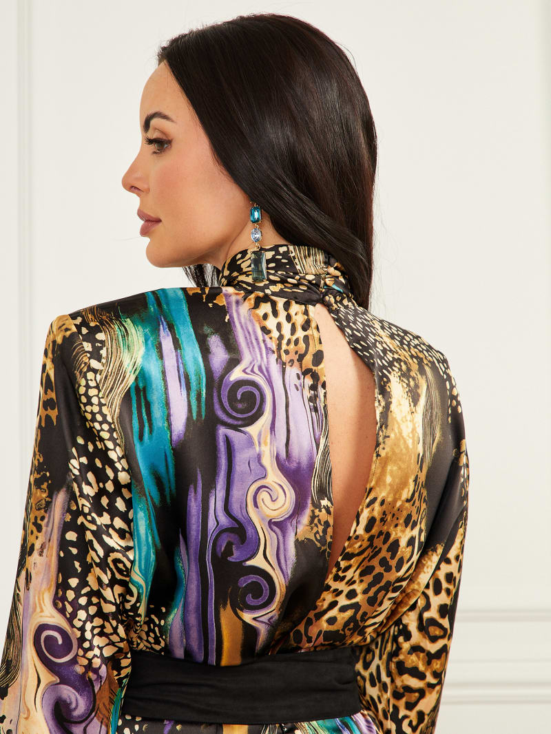 Guess Purfection Print Dress - Night Train Print Guess Purfection Print Dress - Night Train Print