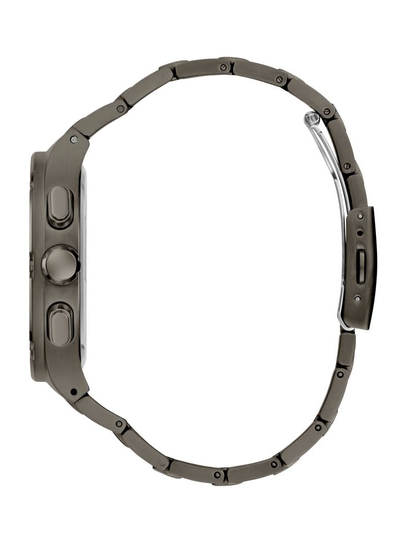Guess Gunmetal and Blue Multifunction Watch - Black Guess Gunmetal and Blue Multifunction Watch - Black