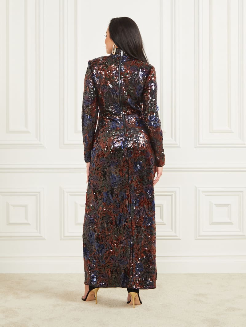 Guess Jasmine Sequin Long Dress - Delight Sequins Guess Jasmine Sequin Long Dress - Delight Sequins