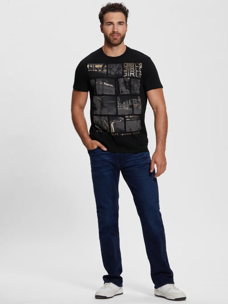 Guess LA Dreams Tee - Black Guess LA Dreams Tee - Black