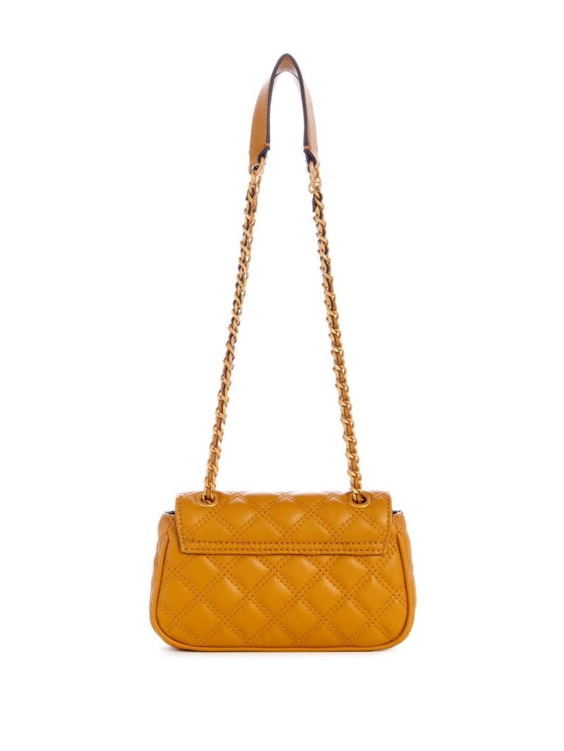 Guess Giully Mini Convertible Crossbody - Mustard Guess Giully Mini Convertible Crossbody - Mustard