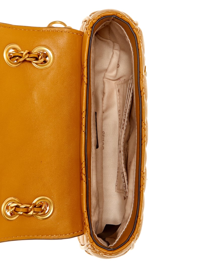 Guess Giully Mini Convertible Crossbody - Mustard Guess Giully Mini Convertible Crossbody - Mustard