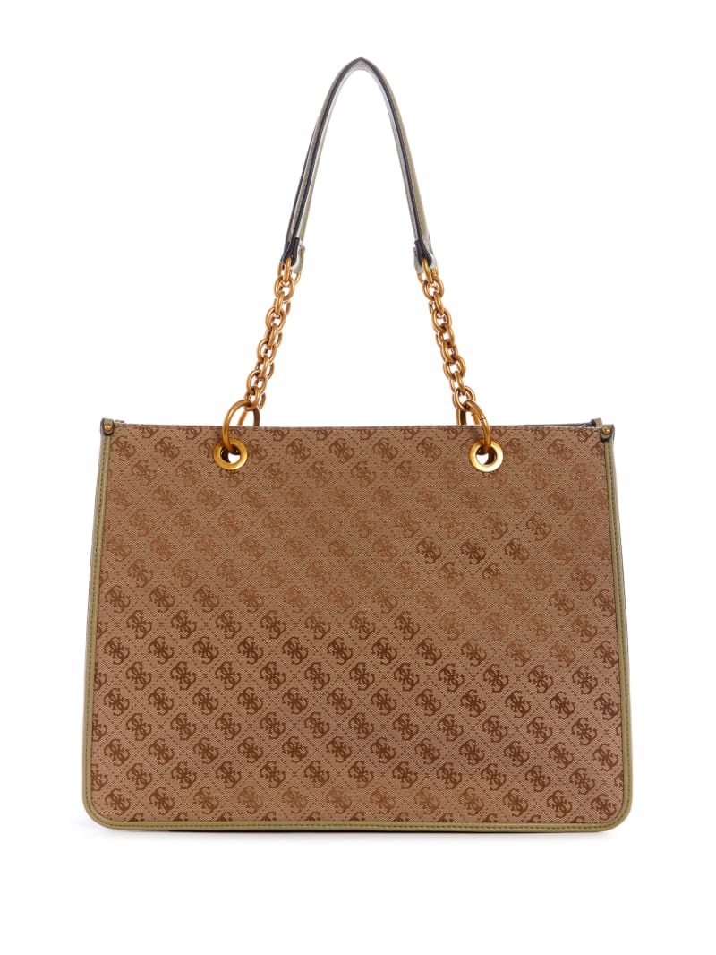 Guess Aviana Tote - Latte/Celadon Guess Aviana Tote - Latte/Celadon
