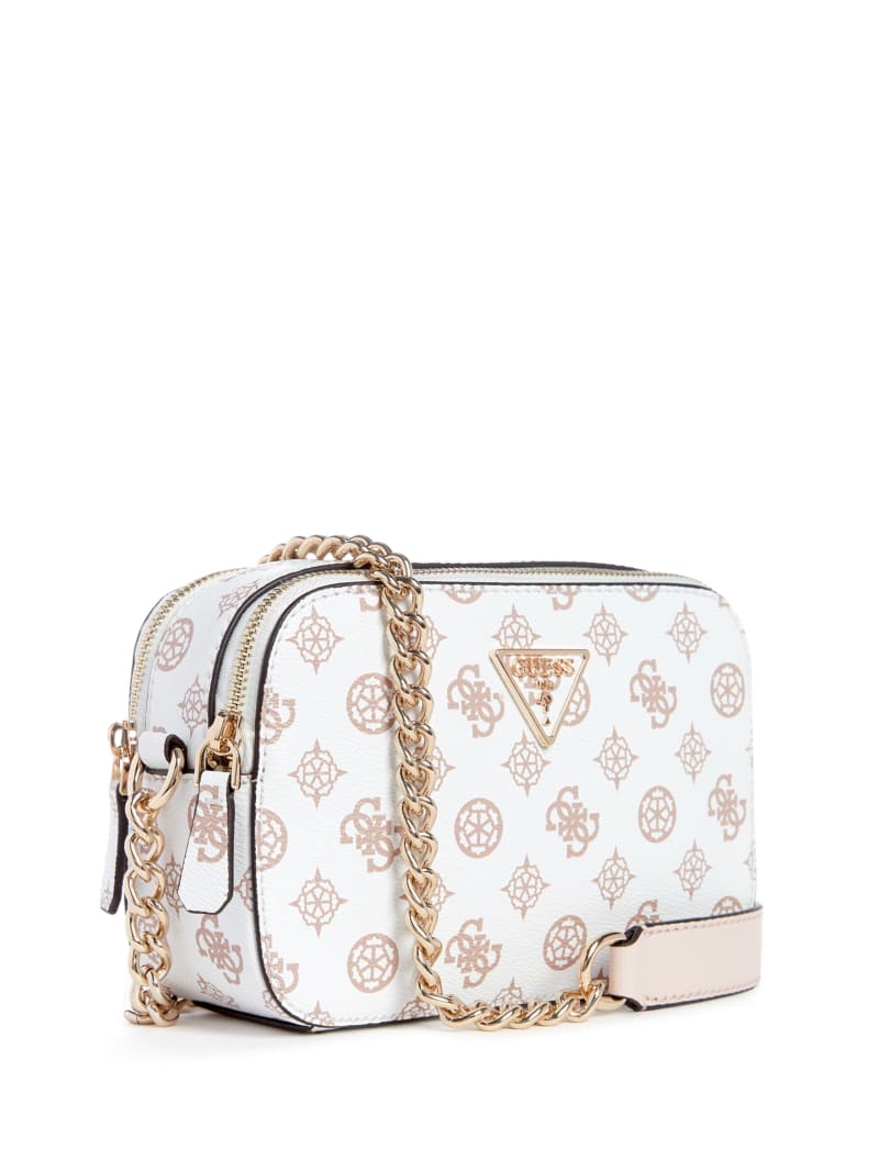 Guess Noelle Peony Logo Camera Crossbody - Willow Guess Noelle Peony Logo Camera Crossbody - Willow