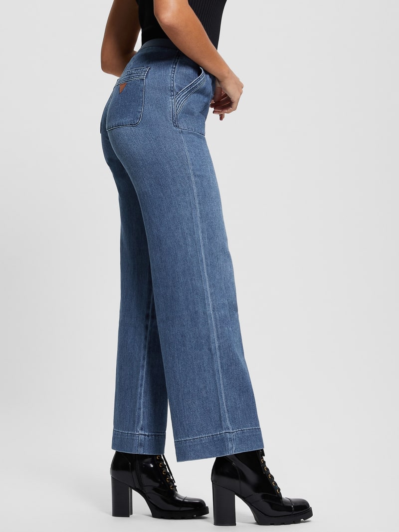 Guess Rina Wide-Leg Jeans - Noka Wash Guess Rina Wide-Leg Jeans - Noka Wash