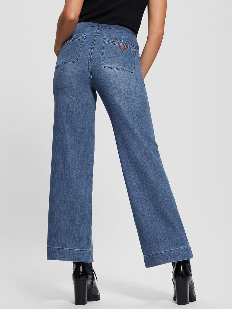 Guess Rina Wide-Leg Jeans - Noka Wash Guess Rina Wide-Leg Jeans - Noka Wash