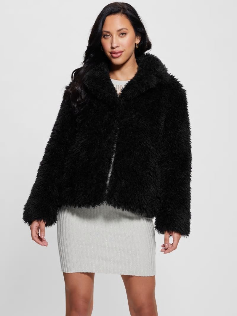 Guess Penelope Reversible Jacket - Black Guess Penelope Reversible Jacket - Black