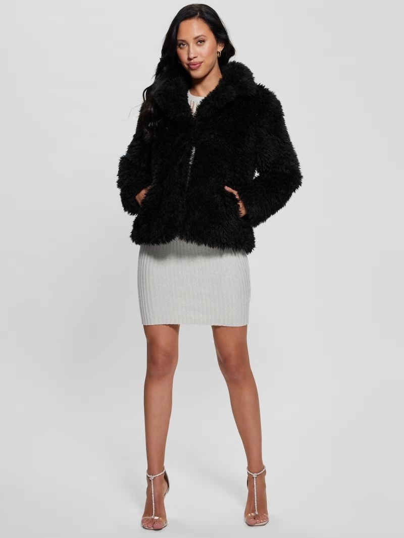 Guess Penelope Reversible Jacket - Black Guess Penelope Reversible Jacket - Black
